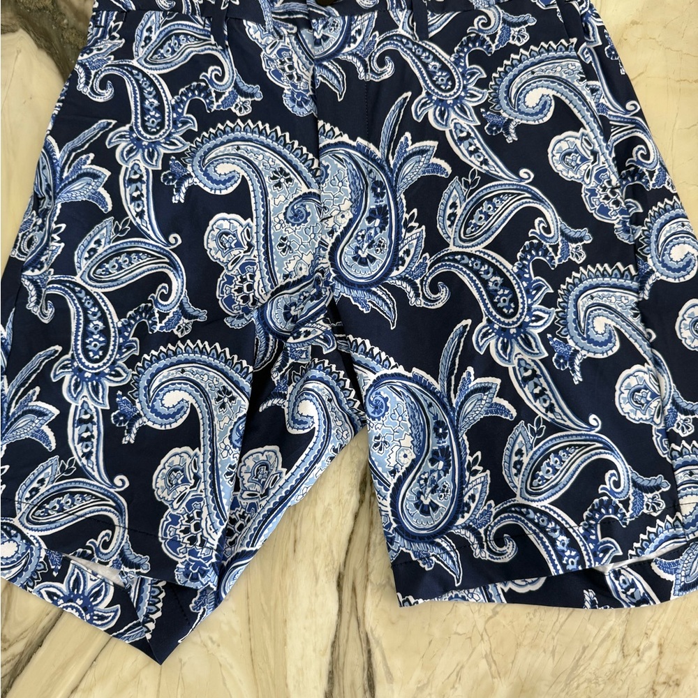 Polo Ralph Lauren Blue Paisley Men's Swim Trunks